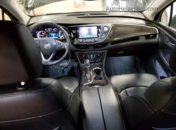 LRBFXCSA4LD165929 2020 BUICK ENVISION Black Dashboard view