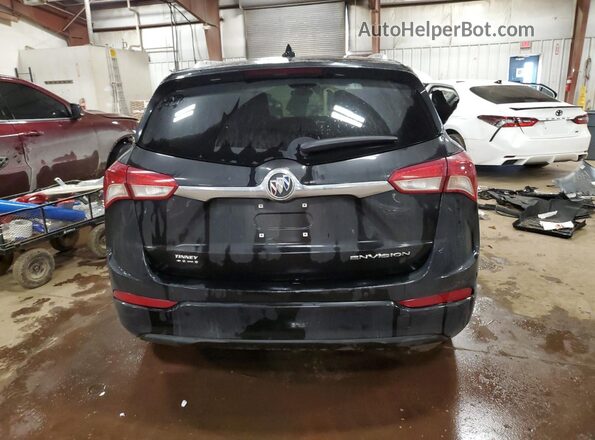 LRBFXCSA4LD165929 2020 BUICK ENVISION Black Rear view