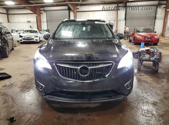 LRBFXCSA4LD165929 2020 BUICK ENVISION Black Front view