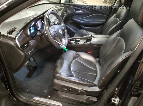 LRBFXCSA4LD165929 2020 BUICK ENVISION Black Front interior view