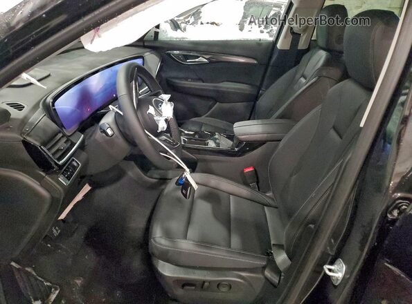 LRBFZKE4XSD058781 2025 BUICK ENVISION Black Widok wnętrza z przodu
