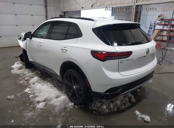 LRBFZMR48MD179012 2021 BUICK ENVISION White Задня ліва чверть