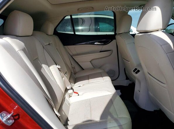 LRBFZNR40MD103919 2021 BUICK ENVISION Red Вид задньої частини салону
