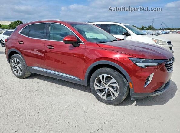 LRBFZNR40MD103919 2021 BUICK ENVISION Red Передня права чверть