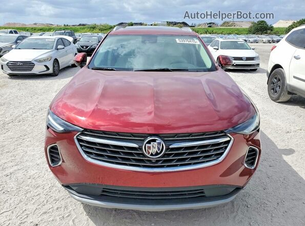 LRBFZNR40MD103919 2021 BUICK ENVISION Red Вид спереду