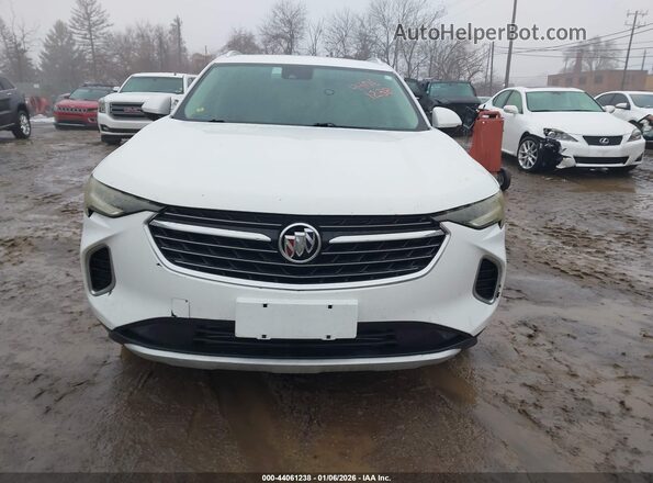 LRBFZNR49ND027571 2022 BUICK ENVISION White Вид щитка приладів