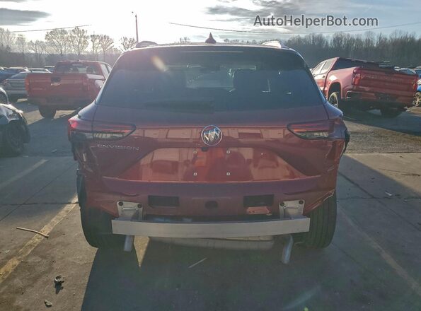 LRBFZNR4XMD086062 2021 BUICK ENVISION Red Հետևի տեսք