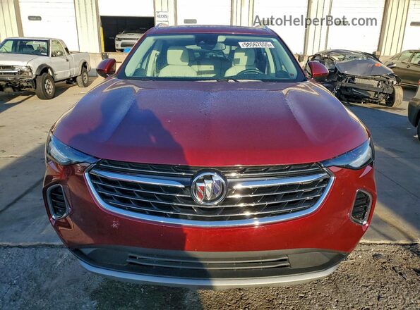 LRBFZNR4XMD086062 2021 BUICK ENVISION Red Դիմացի տեսք