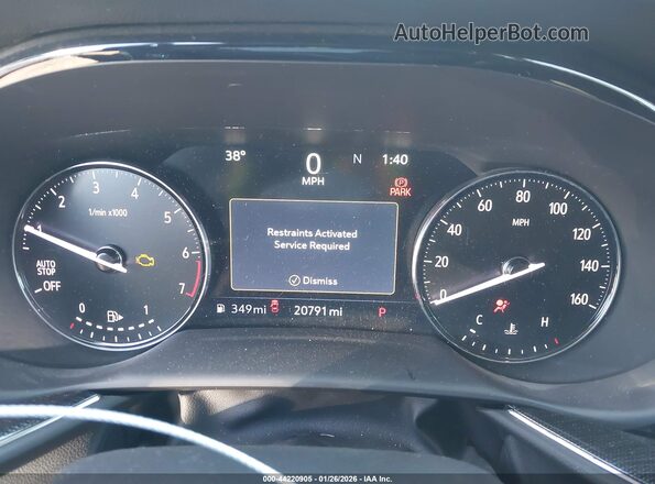 LRBFZNR4XPD127536 2023 BUICK ENVISION Black Հետևի նստատեղերի տեսք