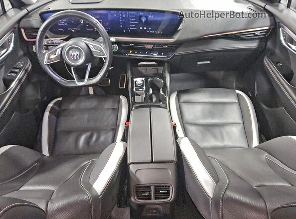 LRBFZPE45RD075222 2024 BUICK ENVISION Gray Вид панелі приладів