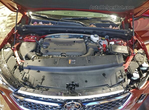 LRBFZSR46PD207589 2023 BUICK ENVISION Red უკანა სალონის ხედი