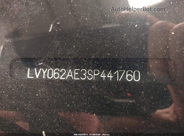 LVY062AE3SP441760 2025 VOLVO S90 Black 