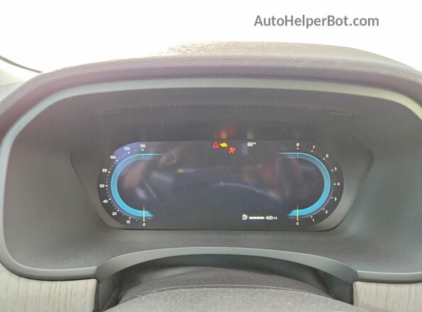 LVY062ME3RP420154 2024 VOLVO S90 Black Instrument cluster view