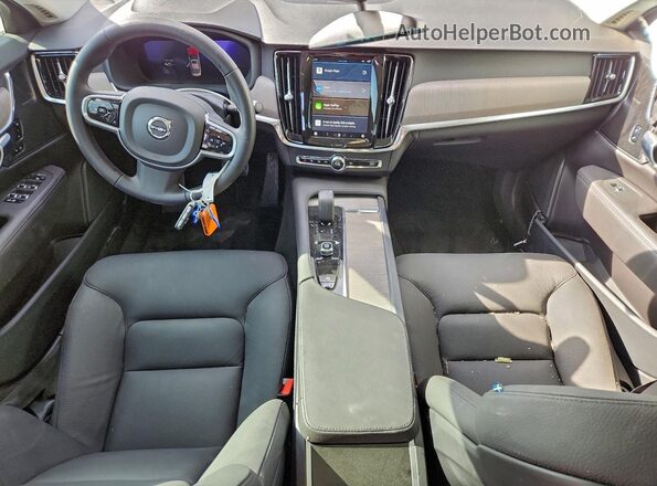 LVY062ME3RP420154 2024 VOLVO S90 Black Dashboard view