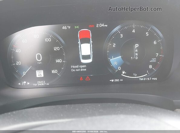LVYA22ML9MP196542 2021 VOLVO S90 Gray Vista de los asientos traseros