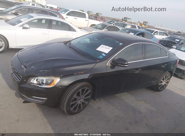 LYV402HM2JB178338 2018 VOLVO S60 INSCRIPTION Black Панорамний вид салону 360°