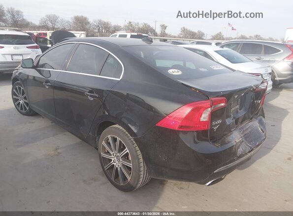 LYV402HM2JB178338 2018 VOLVO S60 INSCRIPTION Black Задня ліва чверть