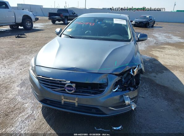 LYV402TK3JB168956 2018 VOLVO S60 INSCRIPTION Gray წინა ხედი