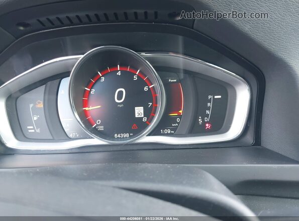 LYV402TM1JB158640 2018 VOLVO S60 INSCRIPTION Black უკანა სავარძლების ხედი