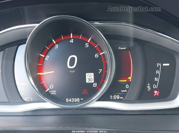 LYV402TM1JB158640 2018 VOLVO S60 INSCRIPTION Black 
