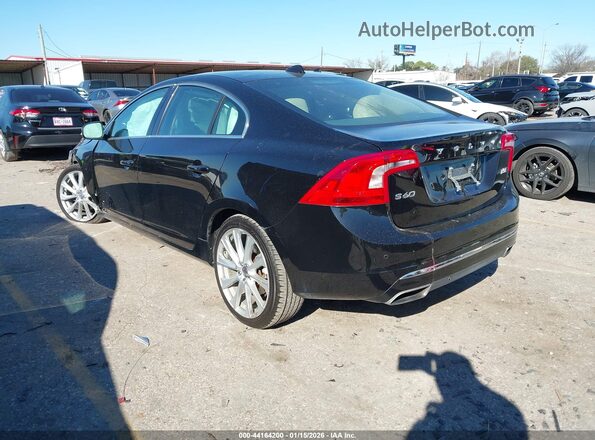 LYV402TM2JB178976 2018 VOLVO S60 INSCRIPTION Black უკანა მარცხენა