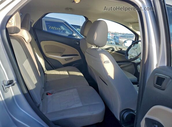 MAJ3S2FE4KC276226 2019 FORD ECOSPORT Silver 