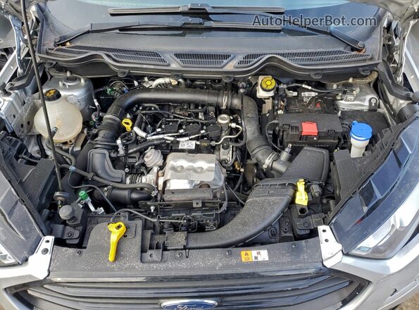 MAJ3S2FE4KC276226 2019 FORD ECOSPORT Silver 