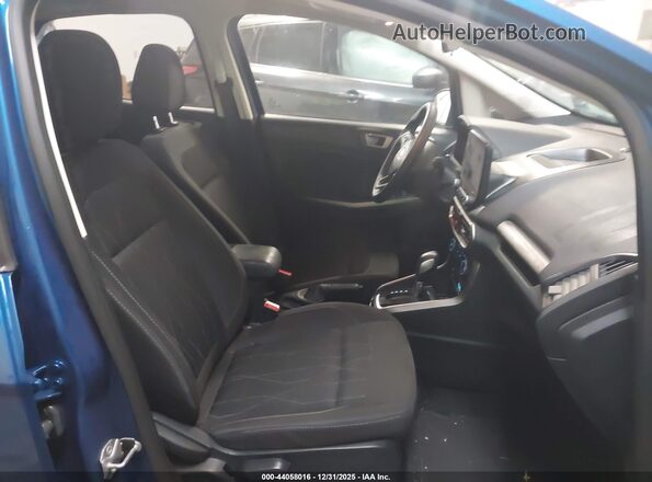MAJ3S2GE8MC446038 2021 FORD ECOSPORT Blue წინა სალონის ხედი