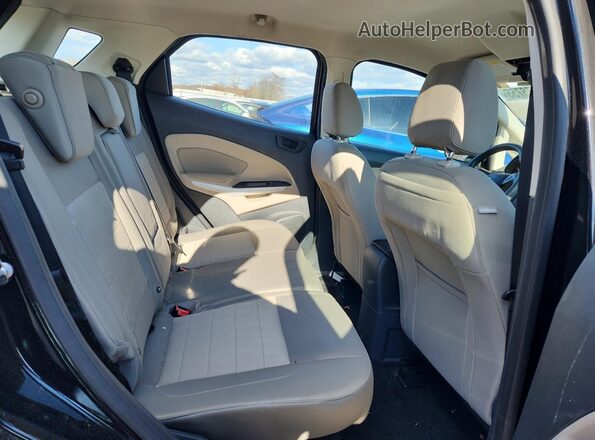 MAJ6P1SL8JC230202 2018 FORD ECOSPORT Black Widok wnętrza z tyłu