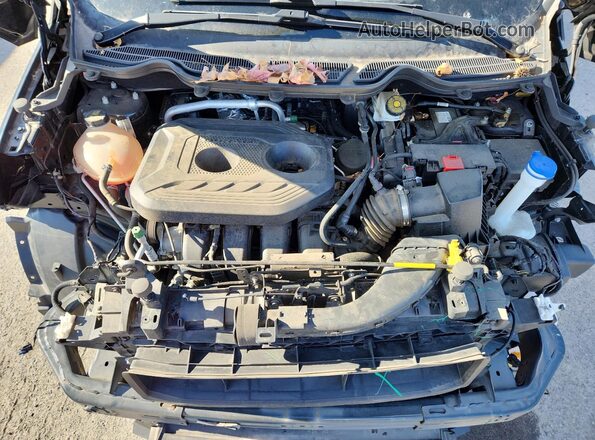 MAJ6P1SL8JC230202 2018 FORD ECOSPORT Black Widok komory silnika