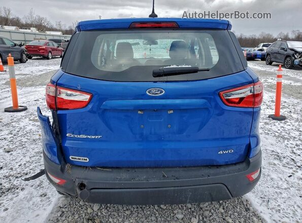 MAJ6S3FL8MC452005 2021 FORD ECOSPORT Blue 