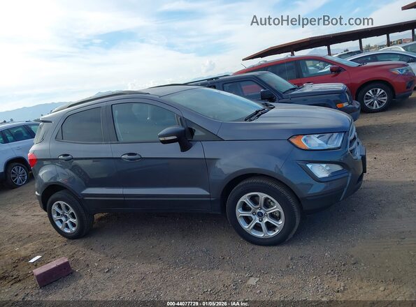 MAJ6S3GL5NC465620 2022 FORD ECOSPORT Gray Widok wnętrza z tyłu