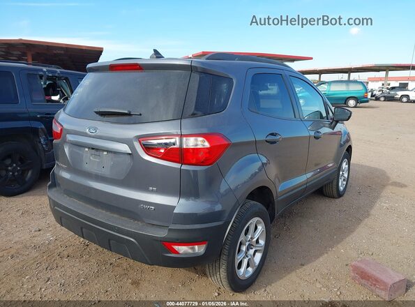 MAJ6S3GL5NC465620 2022 FORD ECOSPORT Gray Tył prawy
