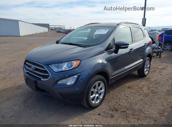 MAJ6S3GL5NC465620 2022 FORD ECOSPORT Gray Przód lewy