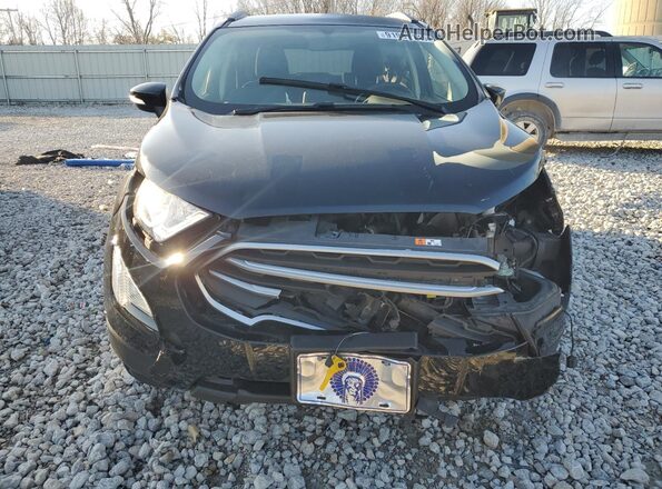 MAJ6S3GL6NC464721 2022 FORD ECOSPORT Black Вид спереду
