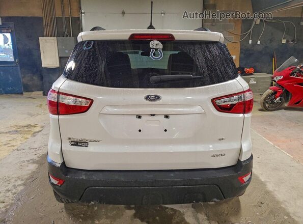 MAJ6S3GL8NC459925 2022 FORD ECOSPORT White Вид ззаду