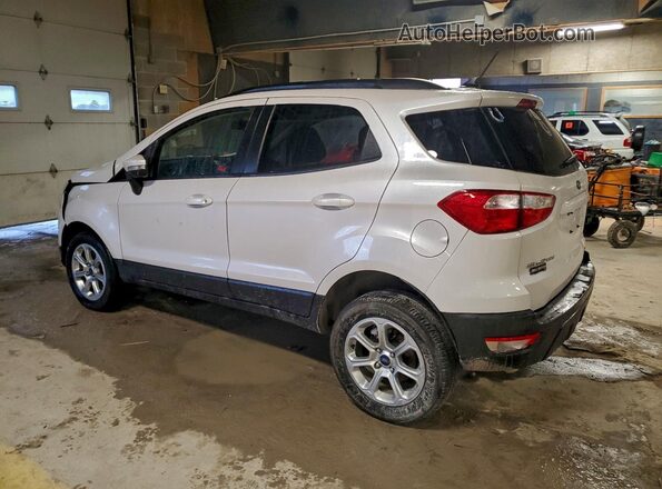 MAJ6S3GL8NC459925 2022 FORD ECOSPORT White Задня ліва чверть