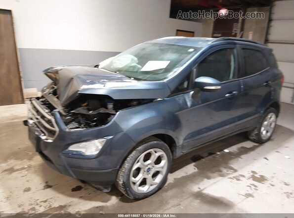 MAJ6S3GL8NC471766 2022 FORD ECOSPORT Blue Front left