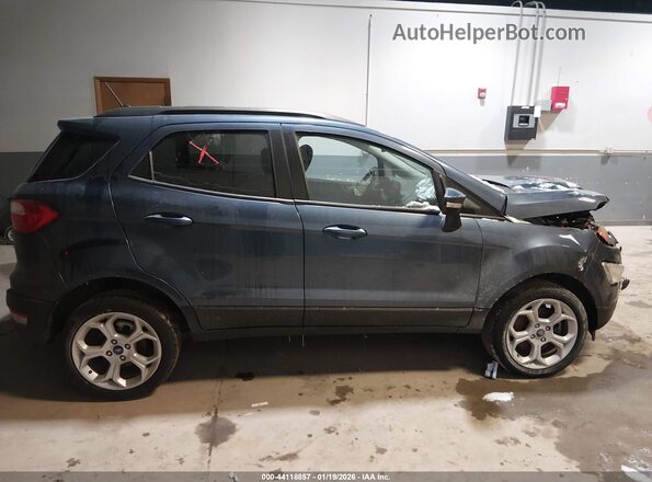 MAJ6S3GL8NC471766 2022 FORD ECOSPORT Blue Rear interior view