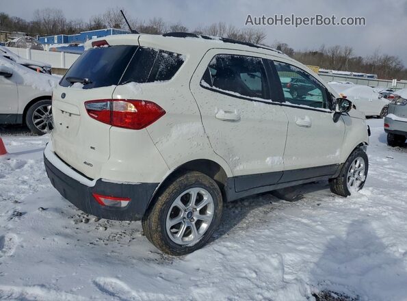 MAJ6S3GL9KC283107 2019 FORD ECOSPORT White 