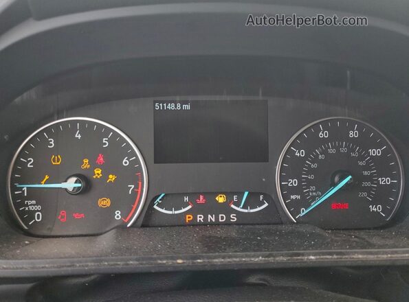 MAJ6S3GL9KC283107 2019 FORD ECOSPORT White 