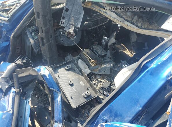 MAJ6S3GLXNC458386 2022 FORD ECOSPORT Blue Dashboard view