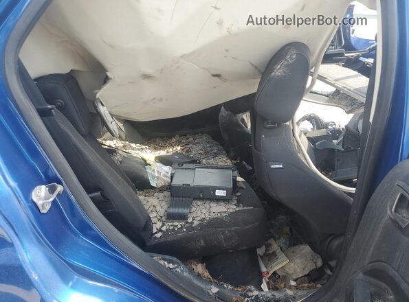 MAJ6S3GLXNC458386 2022 FORD ECOSPORT Blue Rear interior view