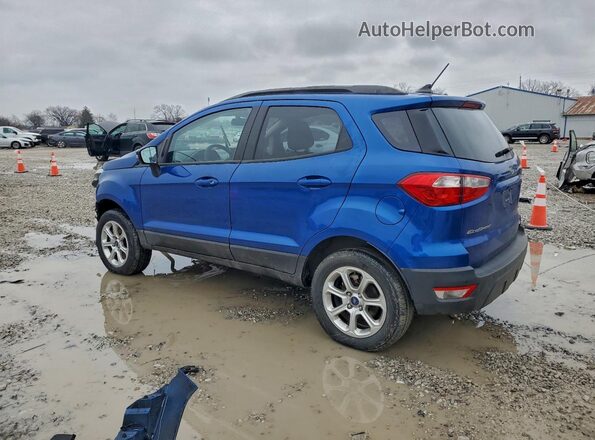MAJ6S3GLXNC461191 2022 FORD ECOSPORT Blue უკანა მარცხენა