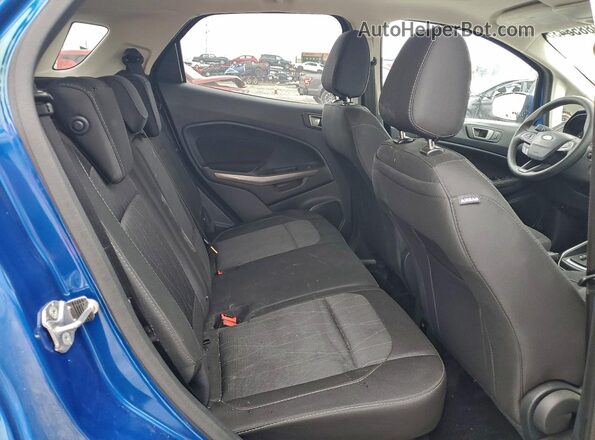MAJ6S3GLXNC461191 2022 FORD ECOSPORT Blue უკანა სალონის ხედი