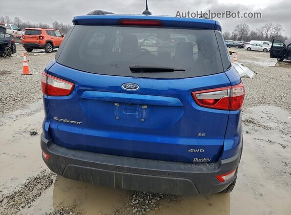 MAJ6S3GLXNC461191 2022 FORD ECOSPORT Blue უკანა ხედი