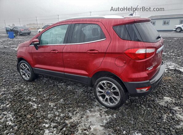 MAJ6S3KL1MC411723 2021 FORD ECOSPORT Red Rear left