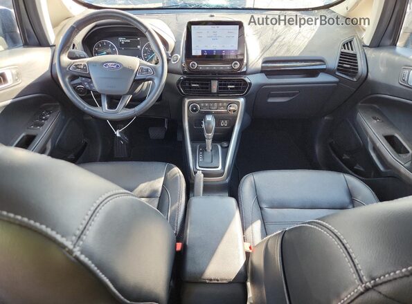 MAJ6S3KL3LC315140 2020 FORD ECOSPORT Gray Dashboard view