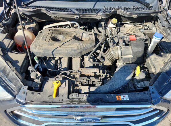 MAJ6S3KL3LC315140 2020 FORD ECOSPORT Gray Engine compartment view