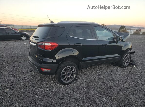 MAJ6S3KL9NC474571 2022 FORD ECOSPORT Black უკანა მარჯვენა